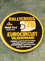 Rallycross Valkenswaard '78 Sticker Lois Mobil Ford Team, Auto diversen, Autostickers, Ophalen of Verzenden