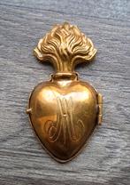 Om 1900 Ex Voto Reliek Relikwie Relic Brander Hart Hanger