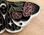 Broche zwarte vlinder, Sieraden, Tassen en Uiterlijk, Broches, Ophalen of Verzenden, Nieuw, Zwart, Overige materialen