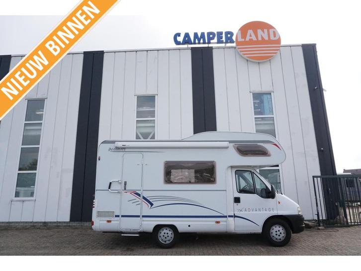 Dethleffs Globetrotter Advantage A 5831, Caravans en Kamperen, Campers, Bedrijf, tot en met 4, Dethleffs, Fiat, Diesel, Handgeschakeld
