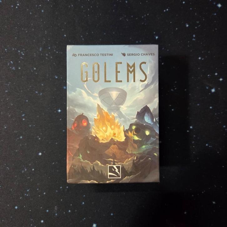 Golems (ENG), Hobby en Vrije tijd, Gezelschapsspellen | Bordspellen, Zo goed als nieuw, Een of twee spelers, Reisspel, Ophalen of Verzenden