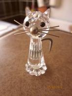Swarovski kat USA met puntige oortjes incl doos & certificaa, Verzamelen, Swarovski, Ophalen of Verzenden, Nieuw