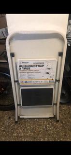 Benson Huishoudtrap 2 Treden - Nieuw in Verpakking, Doe-het-zelf en Verbouw, Ladders en Trappen, Ophalen, Trap, Nieuw, Opvouwbaar of Inschuifbaar