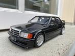 1:18 Mercedes 190 E 2.5 16V Evo 1 zwart Otto Models / JJTOP, OttOMobile, Ophalen of Verzenden, Zo goed als nieuw, Auto