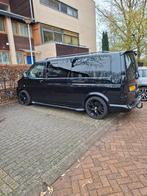 Volkswagen Transporter L2  2.0 TDI 235pk  7t automaat 2012, Auto's, Stof, 4 cilinders, Volkswagen, Zwart
