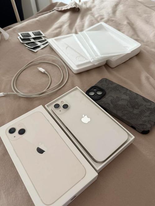 Apple Iphone 13 - 128 GB - Wit, Telecommunicatie, Mobiele telefoons | Apple iPhone, Zo goed als nieuw, 128 GB, Zonder abonnement