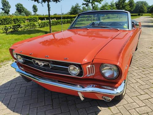 Ford Mustang CONVERTIBLE C CODE (bj 1966, automaat), Auto's, Oldtimers, Bedrijf, Te koop, Open dak, Ford, Benzine, Cabriolet, Automaat