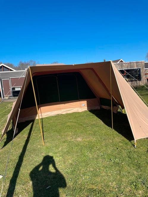 6 persoons tent, Caravans en Kamperen, Tenten, tot en met 6, Zo goed als nieuw, Ophalen