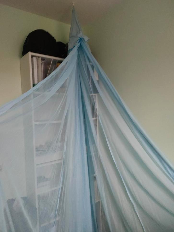 NIEUW klamboe babyblauw, Kinderen en Baby's, Kinderkamer | Inrichting en Decoratie, Nieuw, Klamboe, Ophalen of Verzenden