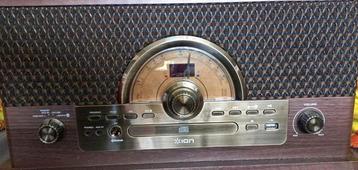 Ion stereo alles in één. Cassette, mp3, vinyl, radio