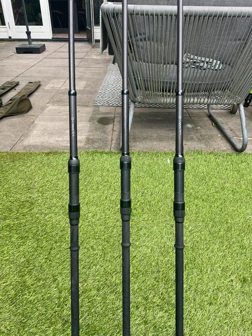 Nash Dwarf 10ft 3,25 LBS Karperhengels (3 stuks), Watersport en Boten, Hengelsport | Karpervissen, Zo goed als nieuw, Werphengel