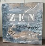 ZEN doek 80x80 cm, Schilderij, Zo goed als nieuw, Ophalen