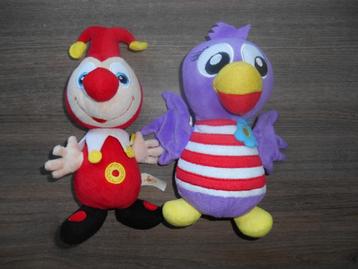 Efteling Jokie en Jet knuffels 20 cm beschikbaar voor biedingen