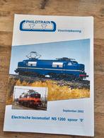 Modeltrein philotrain folder NS 1600, Hobby en Vrije tijd, Modeltreinen | H0, Ophalen of Verzenden, Roco, Gelijkstroom, Locomotief