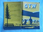 GELDERSCHE TRAMWEGEN DOETINCHEM ZOMERDIENSTREGELING - 1949, Verzamelen, Spoorwegen en Tramwegen, Ophalen of Verzenden, Gebruikt