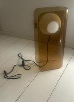 Ballon LAMP, Belgian 1970's smoked perspex with a ball light, Kunststof, 50 tot 75 cm, Ophalen of Verzenden, Curated vintage