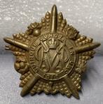 British Army Guards Machine Gun Corps cap badge - WW1, Ophalen of Verzenden, Landmacht, Engeland, Embleem of Badge