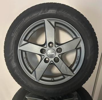 Nieuwstaat! Volvo V40 / Ford Focus Velgen + Winterbanden beschikbaar voor biedingen