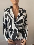 Airfield blazer zwart-wit 38 M, Maat 38/40 (M), Zwart, Ophalen of Verzenden, Zo goed als nieuw