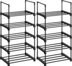 Nieuw schoenenrekken met 5 niveaus, set van 2, metalen schoe, Ophalen of Verzenden, Nieuw