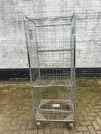 Metalen Rolcontainer, Doe-het-zelf en Verbouw, Transportwagens, Ophalen