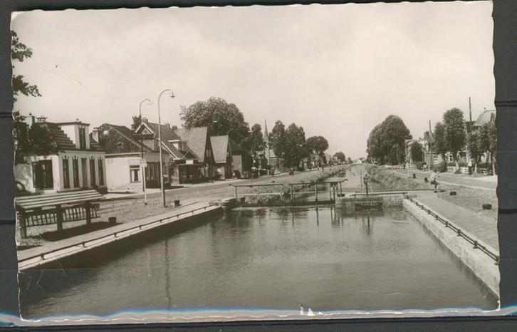 Appelscha Vaart 1967 Foto/Ansichtkaart 991 jdu, Verzamelen, Ansichtkaarten | Nederland, Gelopen, Friesland, 1960 tot 1980, Ophalen of Verzenden