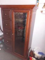 Mooie vitrine kast prijs € 60.00, Ophalen of Verzenden, Zo goed als nieuw, 25 tot 50 cm