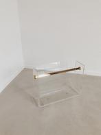 VINTAGE LECTUURBAK PLEXI | DAVID LANGE, Huis en Inrichting, Woonaccessoires | Krantenbakken en Lectuurbakken, Gebruikt, -, -, Ophalen of Verzenden