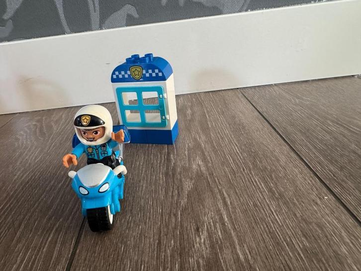 LEGO DUPLO Politiemotor - 10900, Kinderen en Baby's, Speelgoed | Duplo en Lego, Gebruikt, Duplo, Complete set, Ophalen of Verzenden
