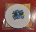 Heineken Vintage Coaster Porselein uit de ‘70’s. (A), Verzamelen, Biermerken, Ophalen of Verzenden, Nieuw, Overige typen, Heineken