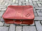 Koffer retro vintage, Ophalen, Zo goed als nieuw, Leer