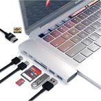 USB-C Hub 7-in-1 voor MacBook Pro & MacBook Air (zilver), Computers en Software, Dockingstations, Verzenden, Nieuw, USB-hub, Laptop