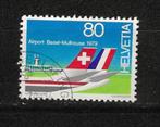 Vliegtuigen Zwitserland 1153, Postzegels en Munten, Postzegels | Thematische zegels, Vliegtuigen, Ophalen of Verzenden, Gestempeld