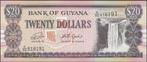 Guyana bankbiljet 20 Dollars 2018, Pick New UNC, Ophalen of Verzenden, Zuid-Amerika, Los biljet