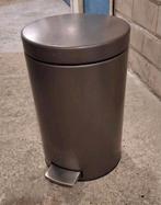 Brabantia prullenbak 10-12L, Huis en Inrichting, Woonaccessoires | Prullenbakken, Ophalen, Met pedaal, Zo goed als nieuw, Metaal