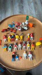 Playmobil Poppetjes 1974 gedrukt Geobra + fietsen motor, Kinderen en Baby's, Speelgoed | Playmobil, Ophalen of Verzenden, Gebruikt