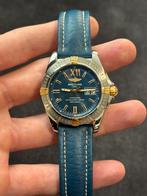 Breitling chronomat cockpit 41 staal goud Blauw, Sieraden, Tassen en Uiterlijk, Ophalen, Breitling, Polshorloge, Goud