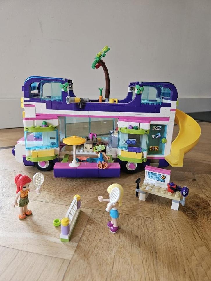 Lego friends vriendschapsbus, Kinderen en Baby's, Speelgoed | Duplo en Lego, Zo goed als nieuw, Lego, Complete set, Ophalen of Verzenden