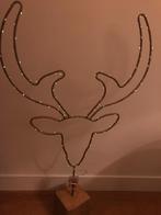 Eland kop betonstaal met lichtjes, Diversen, Kerst, Ophalen, Zo goed als nieuw