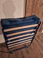 Opklapbaar logeerbed, Huis en Inrichting, Slaapkamer | Bedden, Ophalen, Gebruikt, Eenpersoons, Blauw