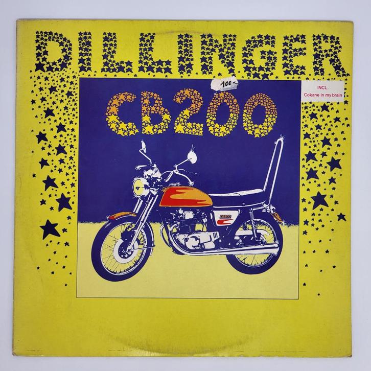 Dillinger - CB 200 - LP - Island Netherlands '76, Cd's en Dvd's, Vinyl | Wereldmuziek, Gebruikt, Overige soorten, 12 inch, Ophalen of Verzenden