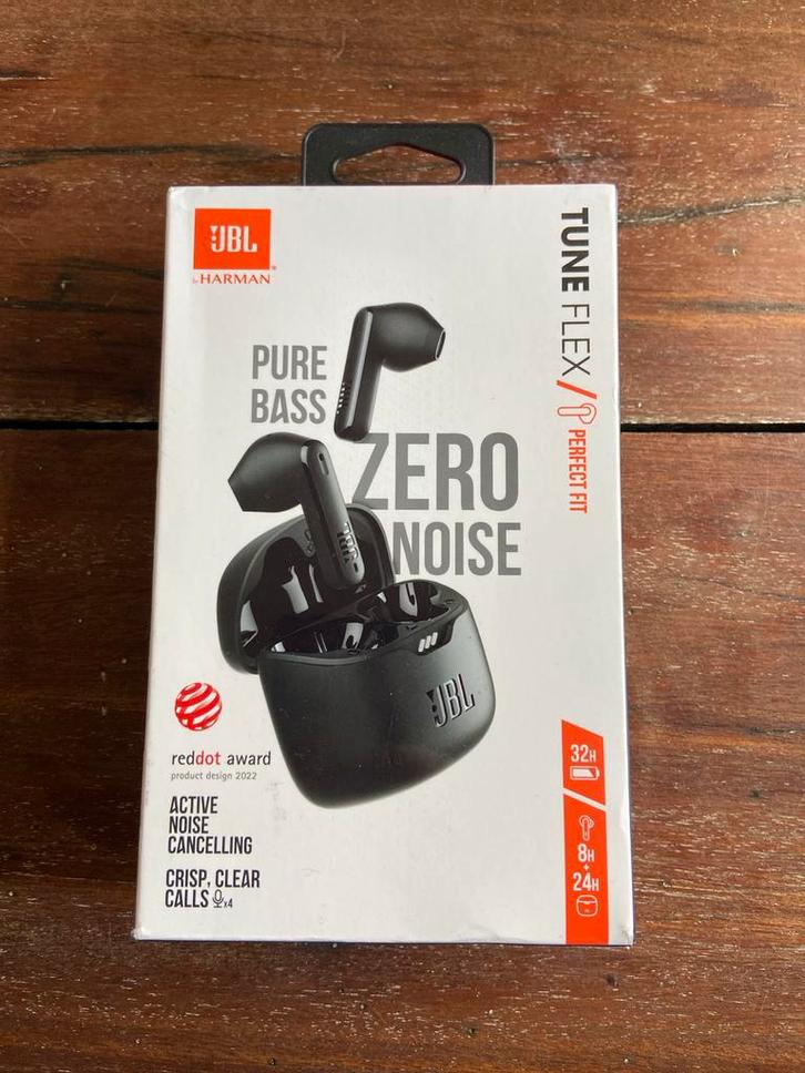 JBL Tune Flex Draadloze Oordopjes - Nieuw, Audio, Tv en Foto, Koptelefoons, Nieuw, Op oor (supra aural), Overige merken, Draadloos