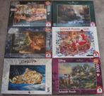 Diverse *** PUZZELS SCHMIDT *** 6 stuks, Ophalen of Verzenden, 500 t/m 1500 stukjes, Zo goed als nieuw, Legpuzzel