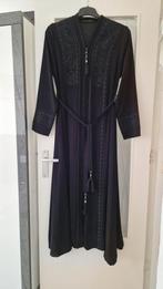 Zwaart Abaya, Kleding | Dames, Maat 38/40 (M), Ophalen of Verzenden, Zo goed als nieuw