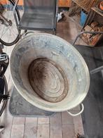 Te koop grote zinken teil, Antiek en Kunst, Curiosa en Brocante, Ophalen