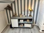 Dressoir + bureau set grijs/betonlook, Huis en Inrichting, Kasten | Dressoirs, Ophalen, Zo goed als nieuw, 25 tot 50 cm