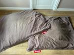 FatBoy zitzakken x2, Huis en Inrichting, Zitzakken, Ophalen, Gebruikt, Grijs, Zitzak