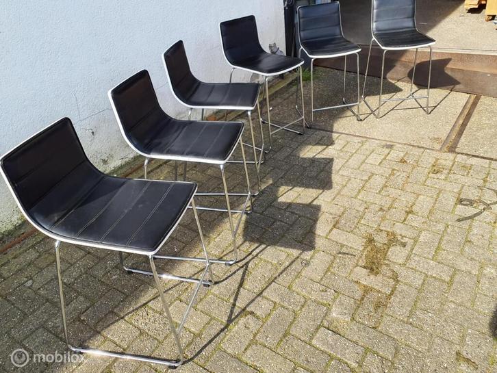 Barstoelen 6stuks, Huis en Inrichting, Stoelen, Gebruikt