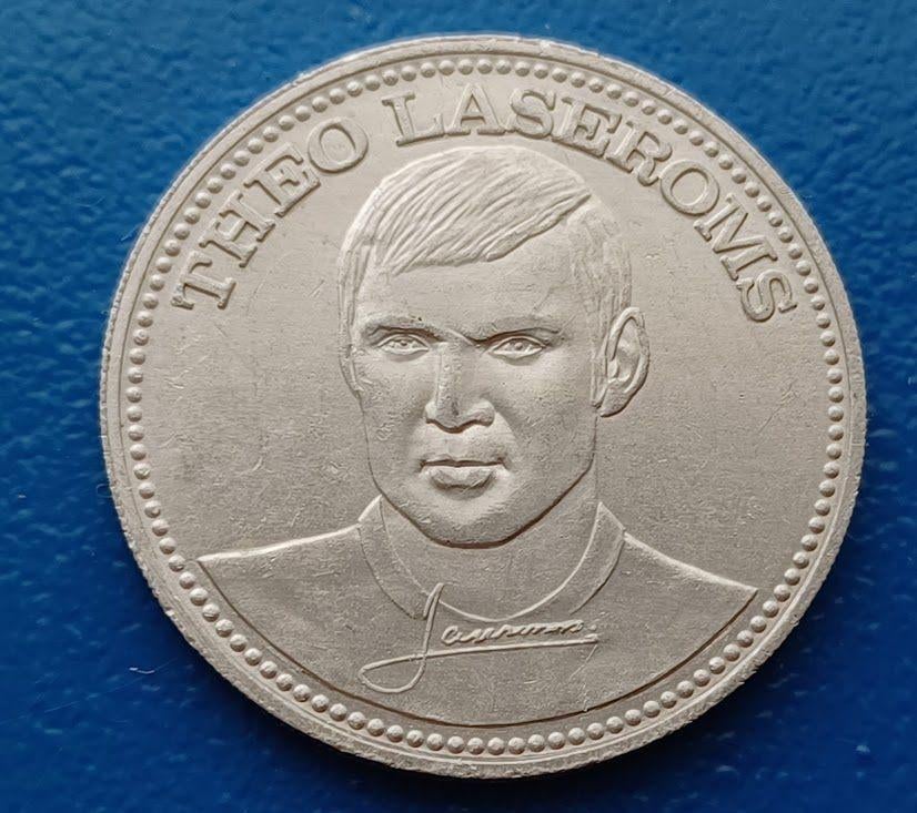 Penning Theo Laseroms 'Feyenoord' - Shell 1970, Verzenden, Overige materialen, Nederland