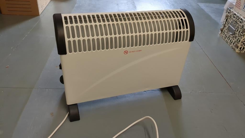 Elektrische kachel 750W, 1250W, 2000W - Heerlijk warm, Doe-het-zelf en Verbouw, Verwarming en Radiatoren, Ophalen, 30 tot 80 cm